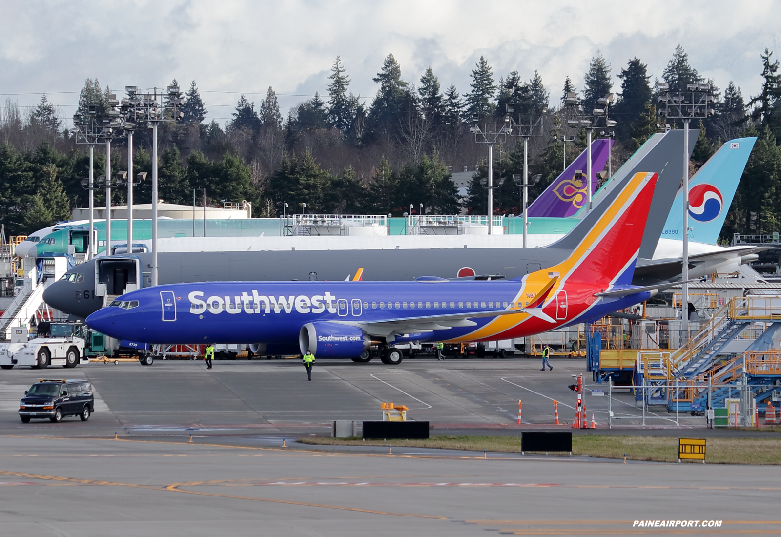 Southwest Airlines 737 N8739L at KPAE Paine Field