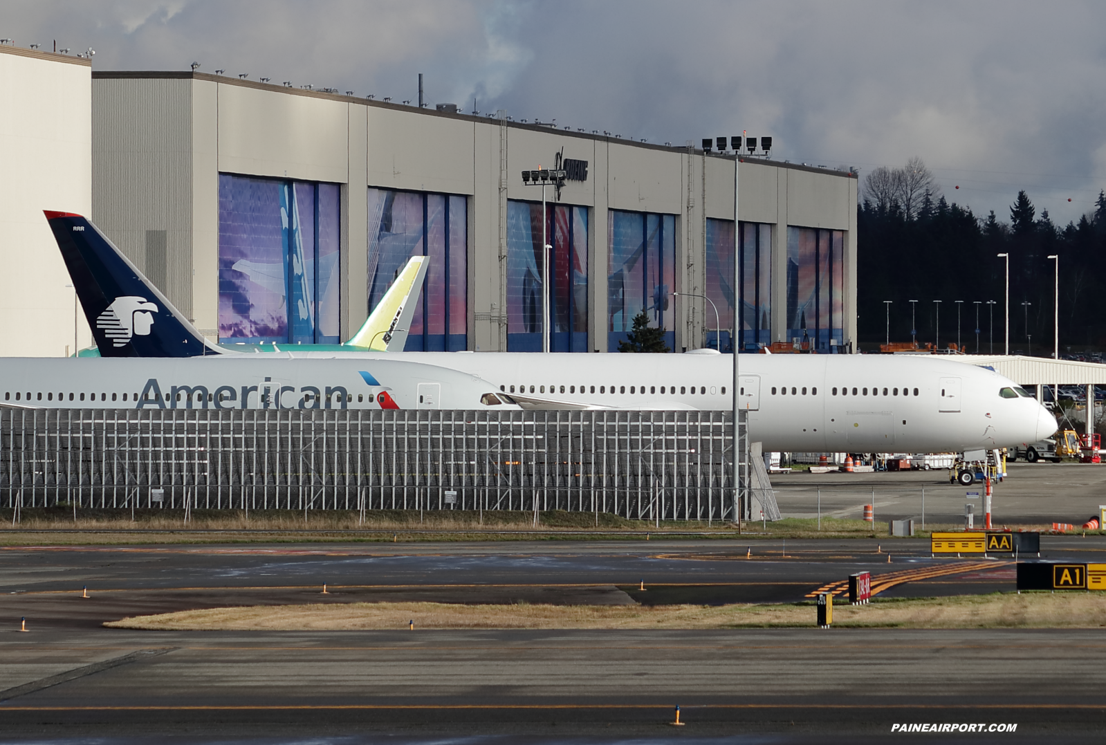 Aeromexico 787-9 XA-RRR at KPAE Paine Field