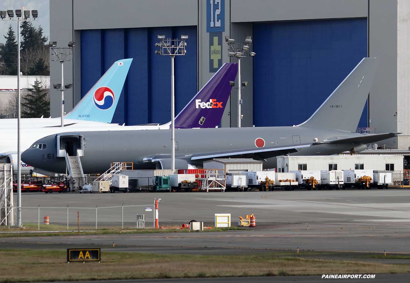 JASDF KC-46A 14-3611 at KPAE Paine Field