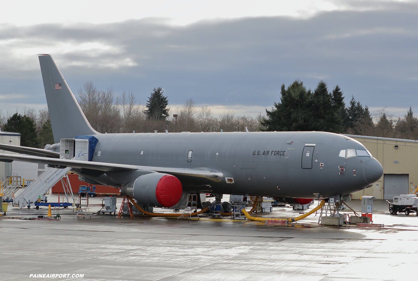 KC-46A N463FT at KPAE Paine Field