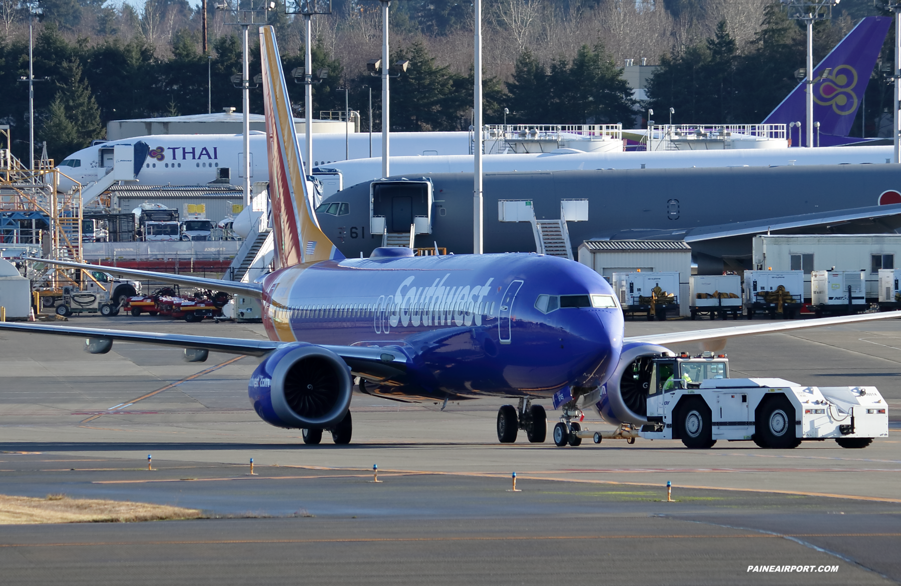 Southwest Airlines 737 N8745K at KPAE Paine Field