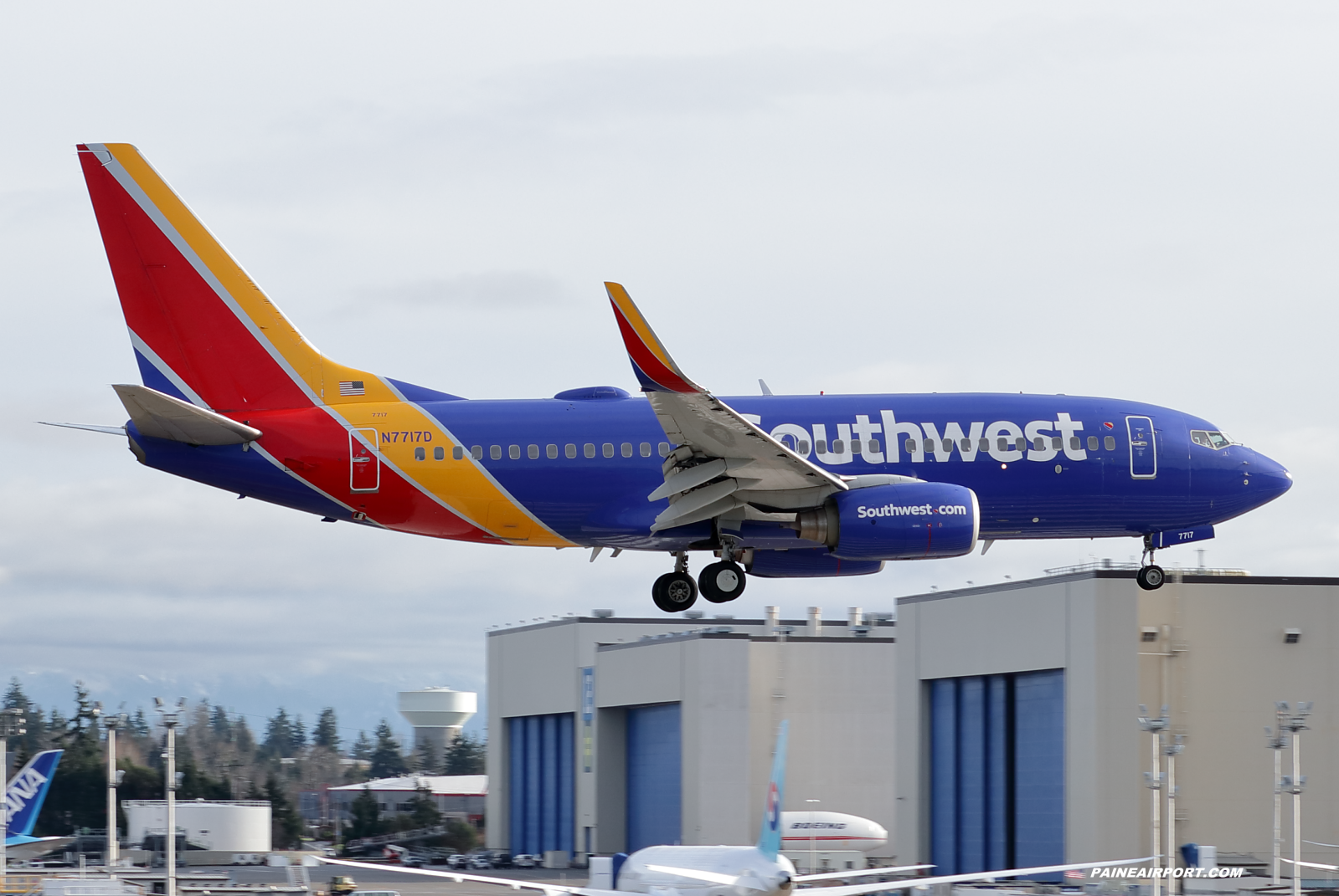 Southwest Airlines 737 N7717D at KPAE Paine Field