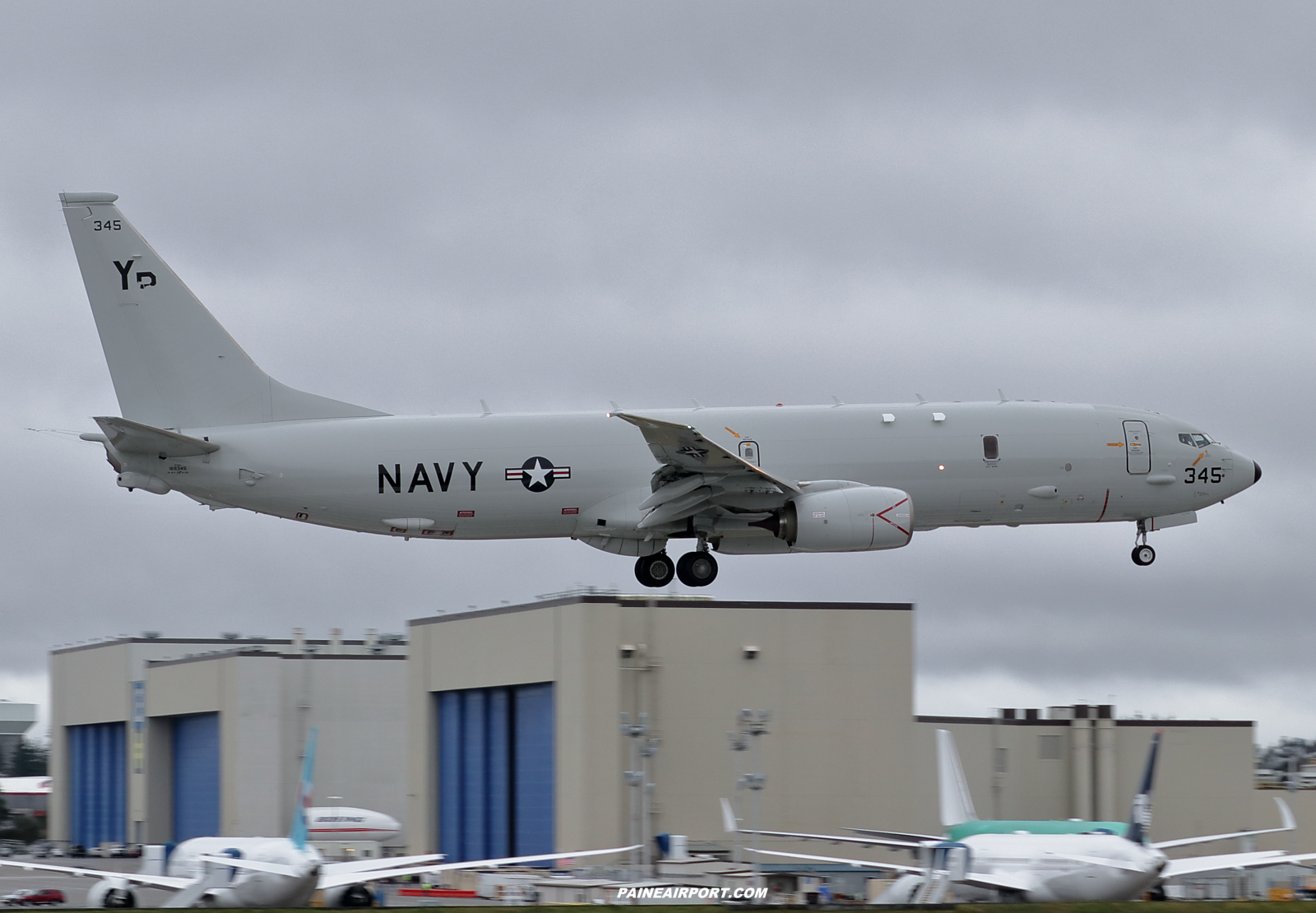 P-8A 169345 at KPAE Paine Field