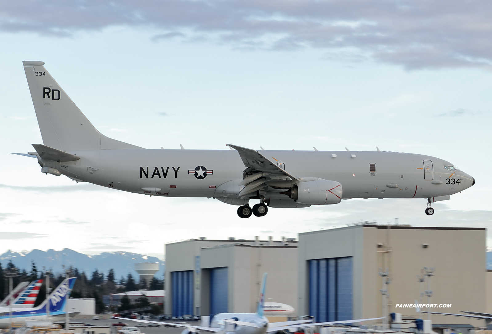 P-8A 169334 at KPAE Paine Field