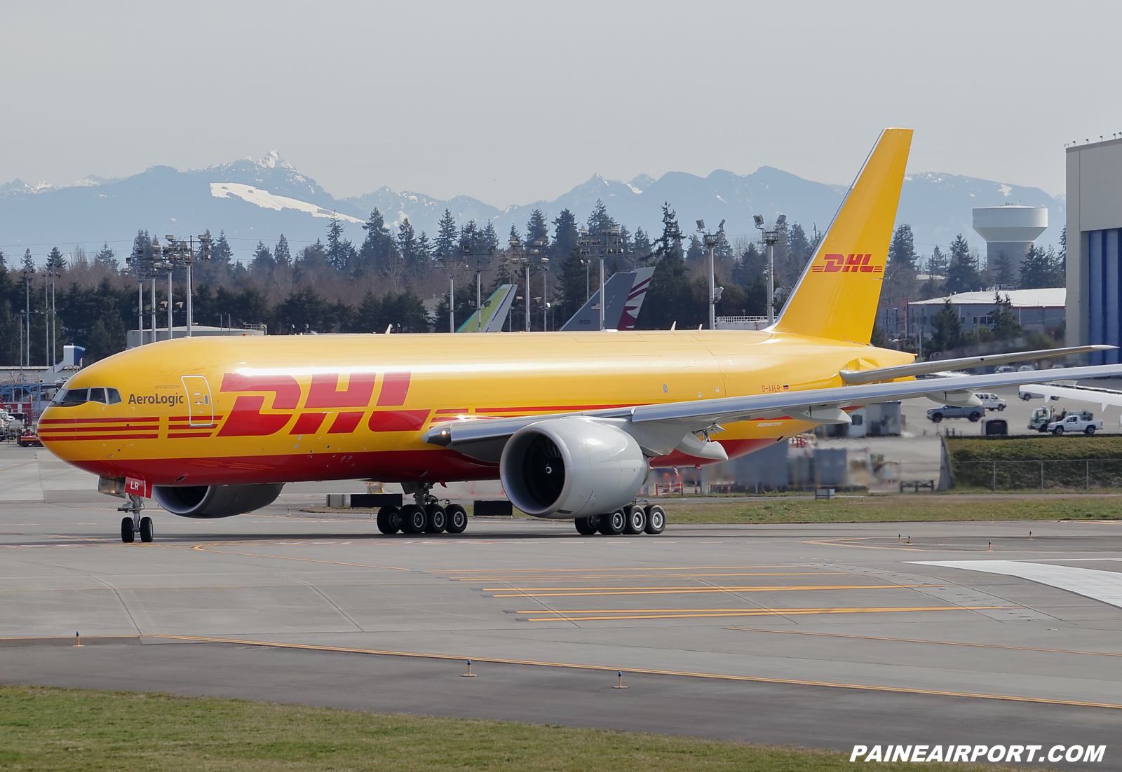 DHL 777F D-AALR at KPAE Paine Field