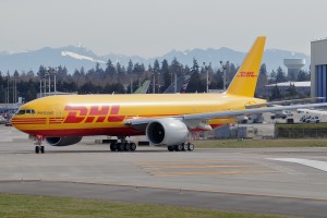 DHL 777F D-AALR at KPAE Paine Field