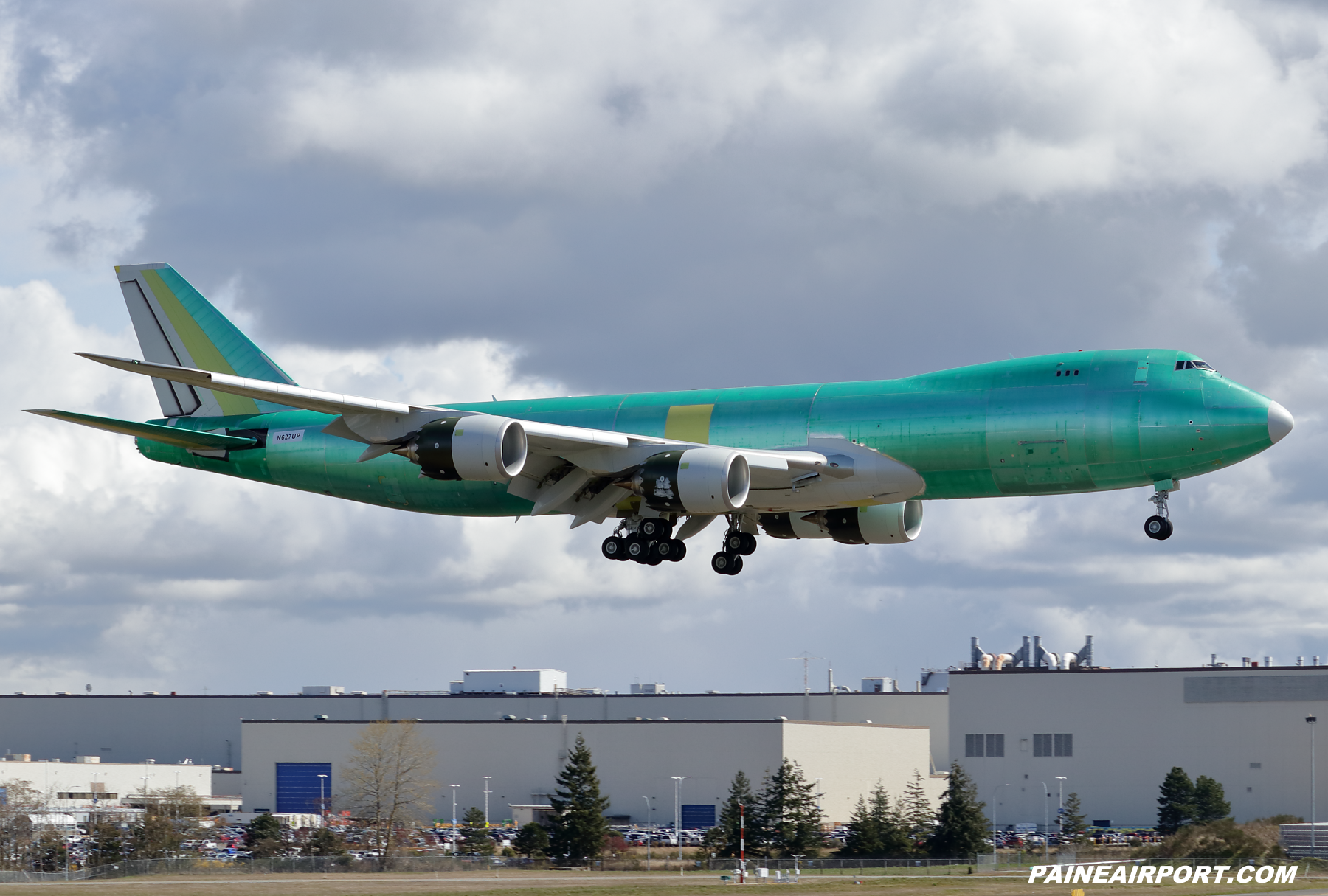 UPS 747-8F N627UP at KPAE Paine Field