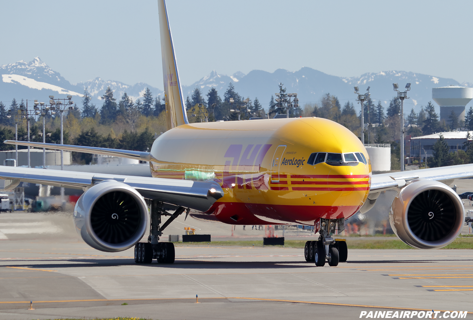 DHL 777F D-AALR at KPAE Paine Field