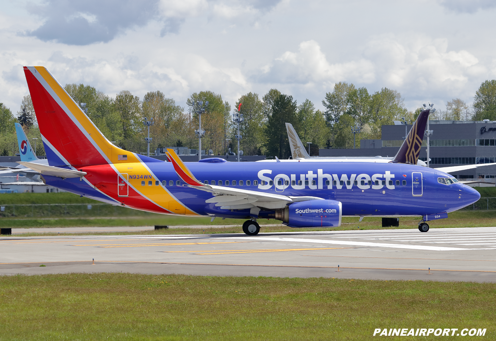 Southwest Airlines 737 N934WN at KPAE Paine Field