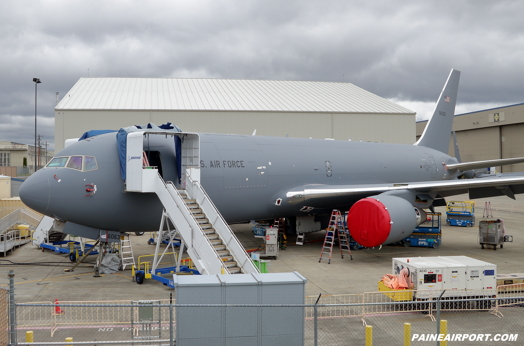 KC-46A line 1230 19-46063 at KPAE Paine Field 