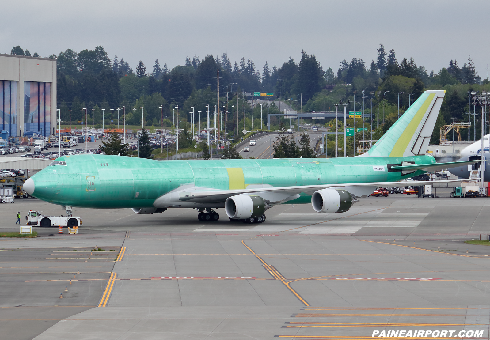 UPS 747-8F N628UP at KPAE Paine Field