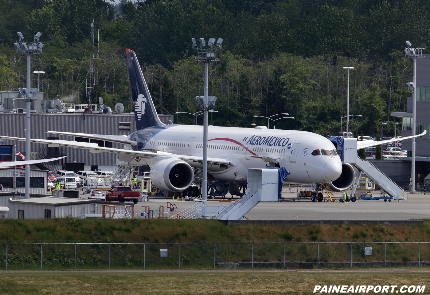 Aeromexico 787-9 XA-SSS at KPAE Paine Field