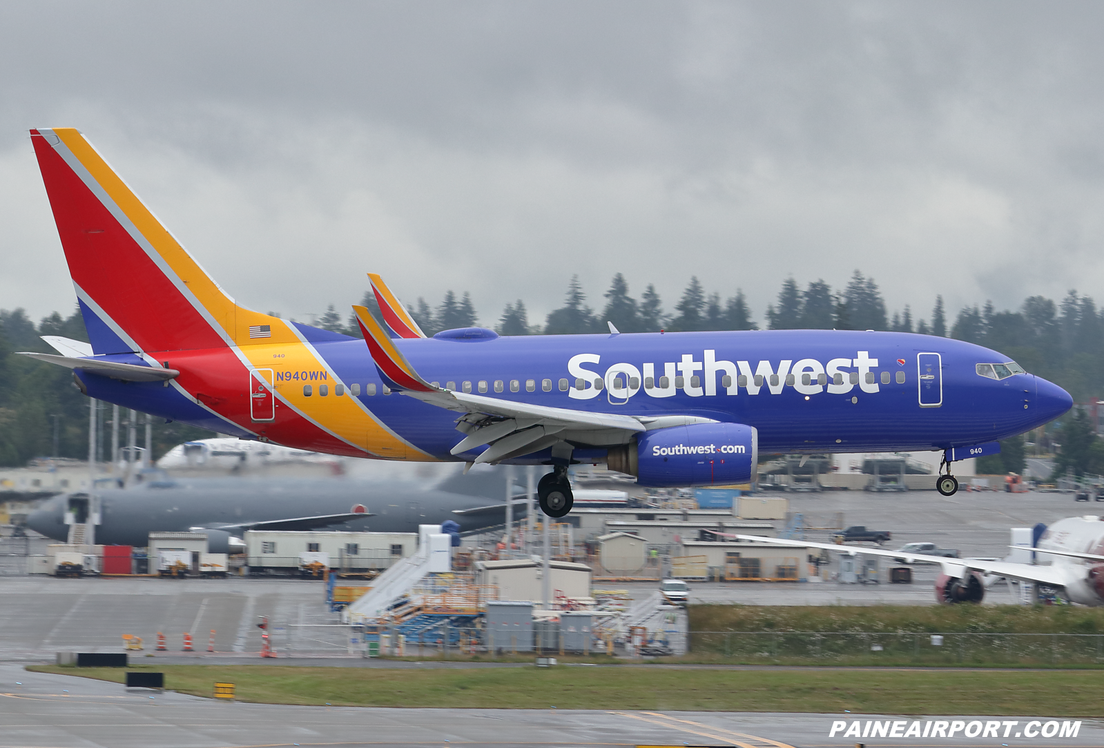 Southwest Airlines 737 N940WN at KPAE Paine Field