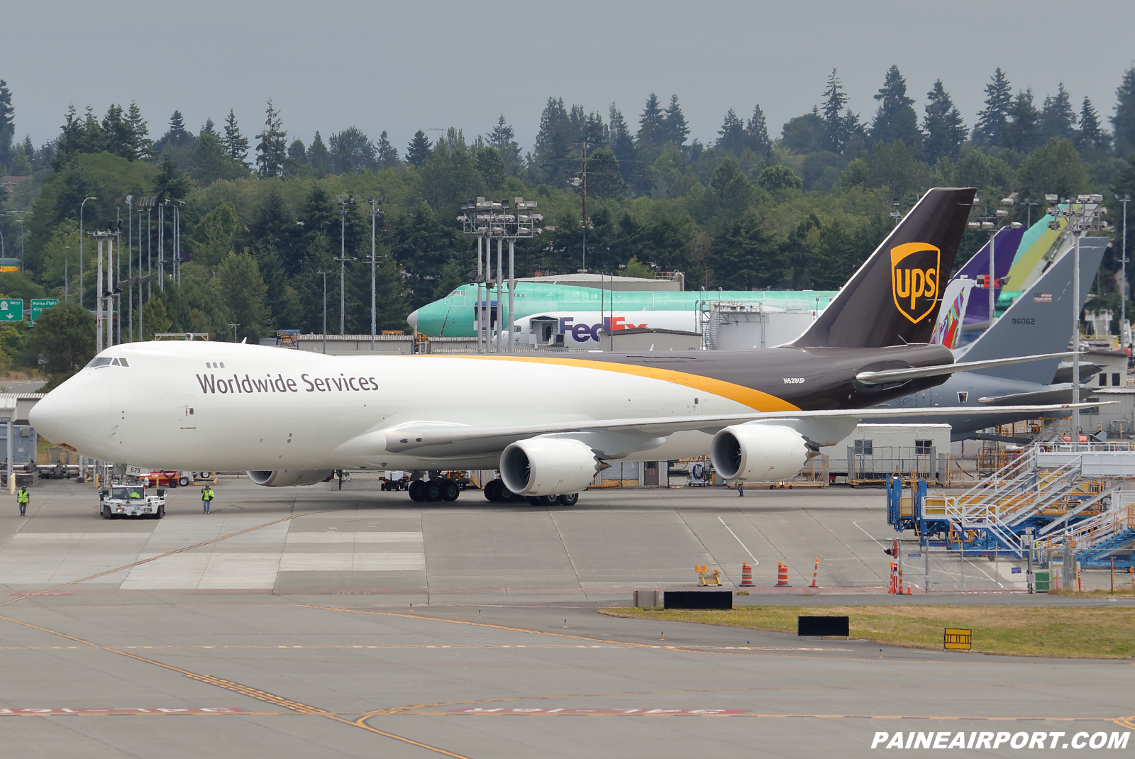 UPS 747-8F N628UP at KPAE Paine Field