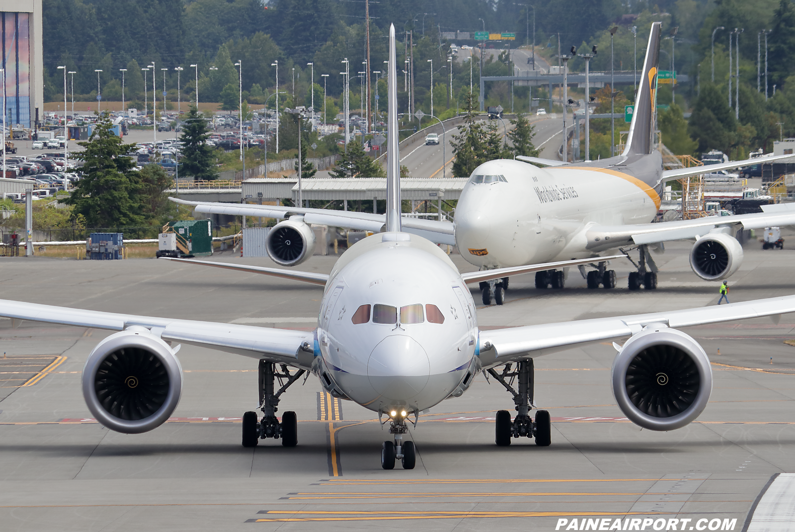 ANA 787 JA927A at KPAE Paine Field