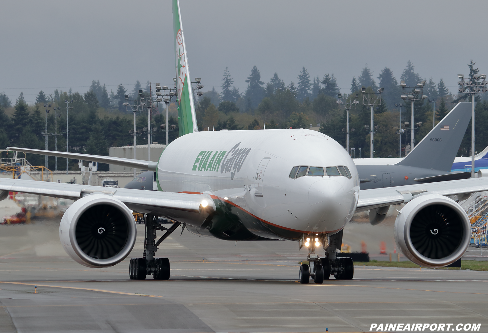 EVA Air Cargo 777F B-16787 at KPAE Paine Field