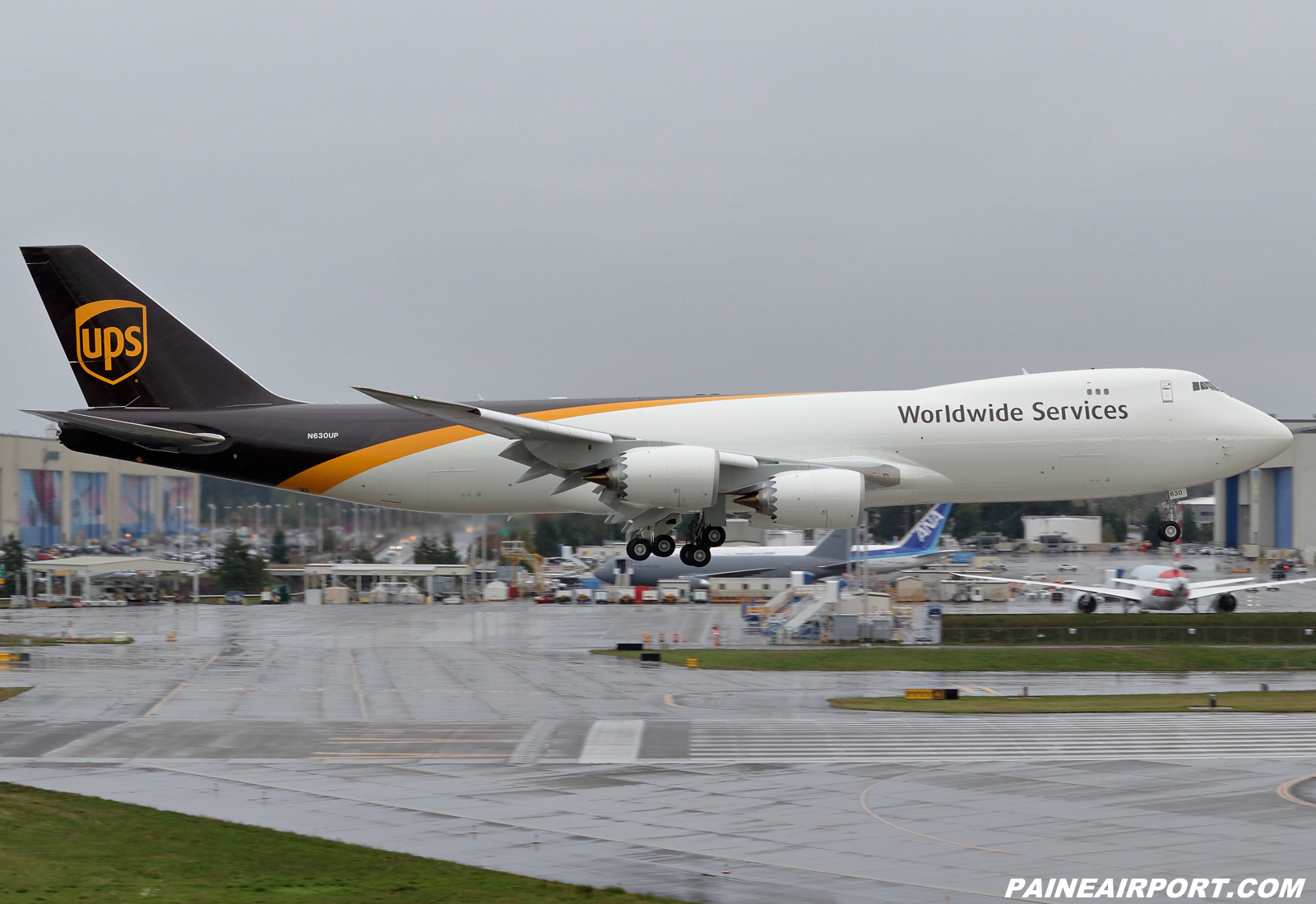 UPS 747-8F N630UP at KPAE Paine Field