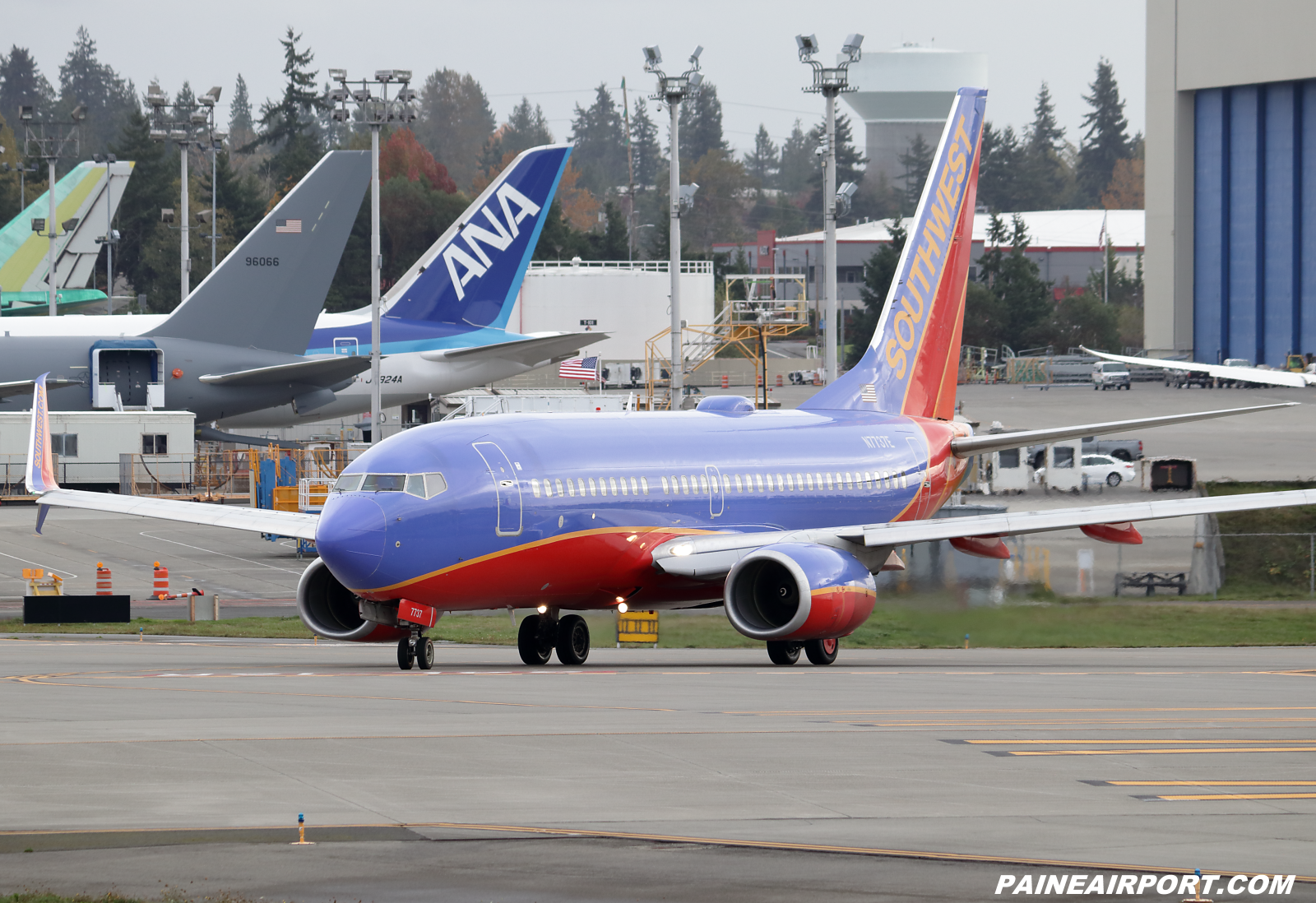 Southwest Airlines 737 N7737E at KPAE Paine Field