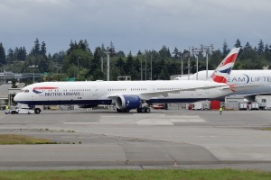 British Airways 787-10 G-ZBLD at Paine Field